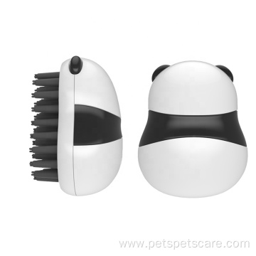 Cute Panda Shape Bath Massage Brush For Dog